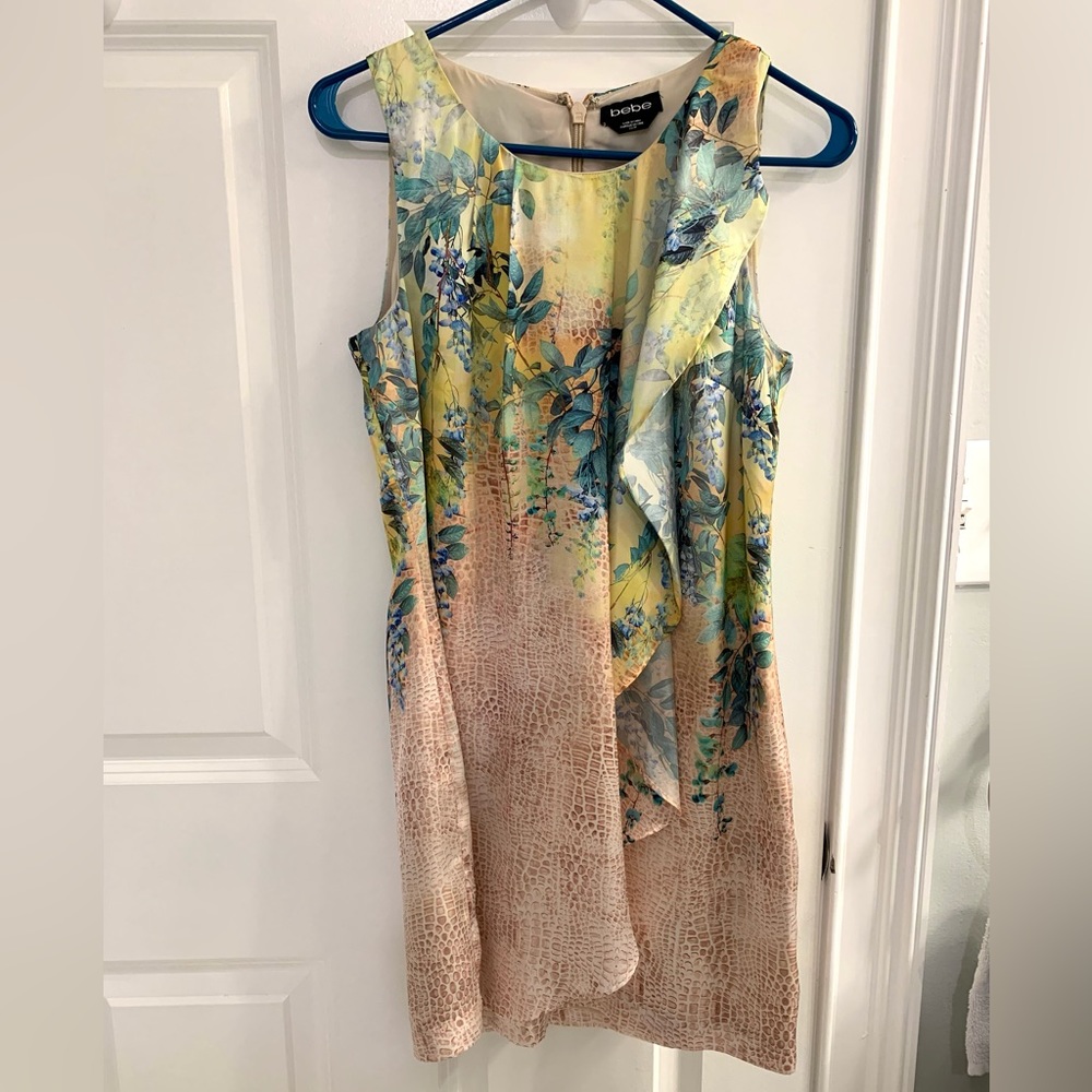 [NWOT] BEBE • Mediterranean Mini Dress - Picture 2 of 8